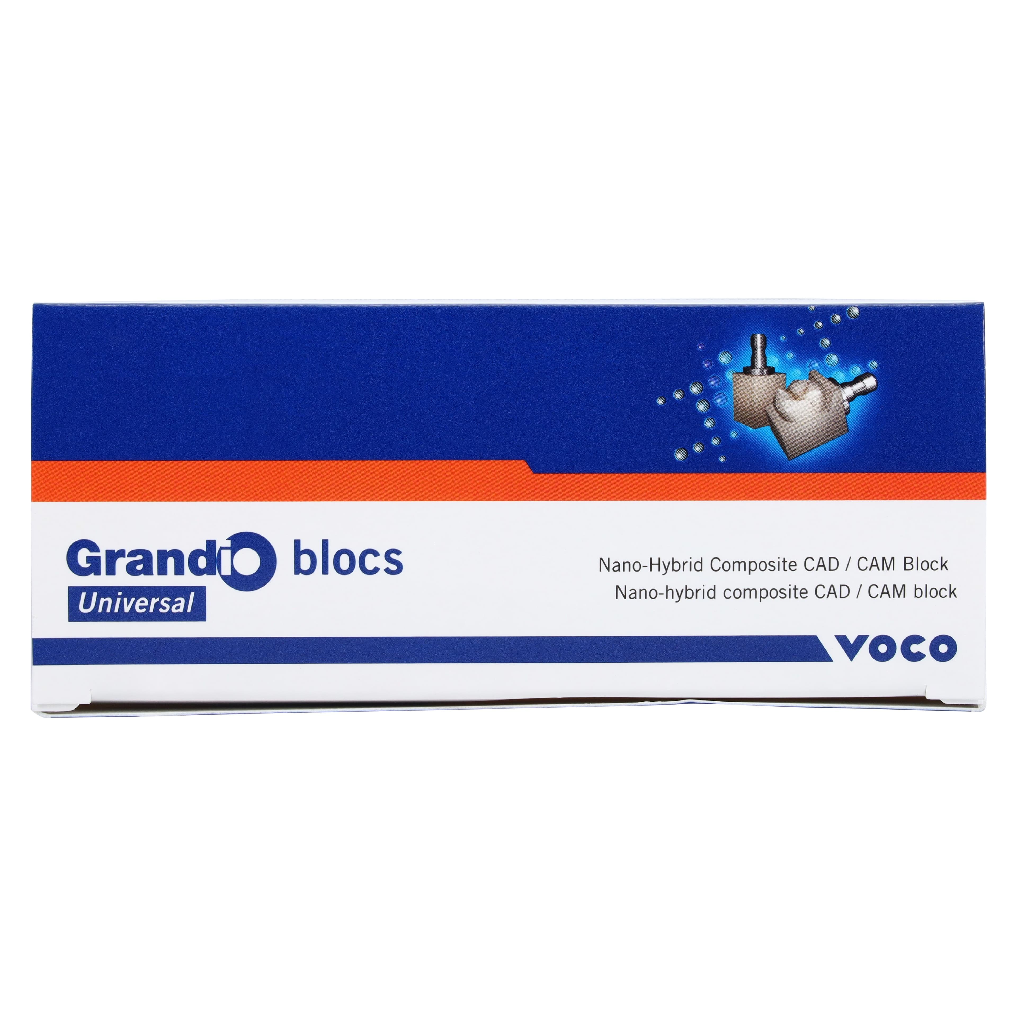 Grandio blocs No. 14L A2 High Translucent CAD/CAM Milling Blocks, Pack of 5 thumbnail 2