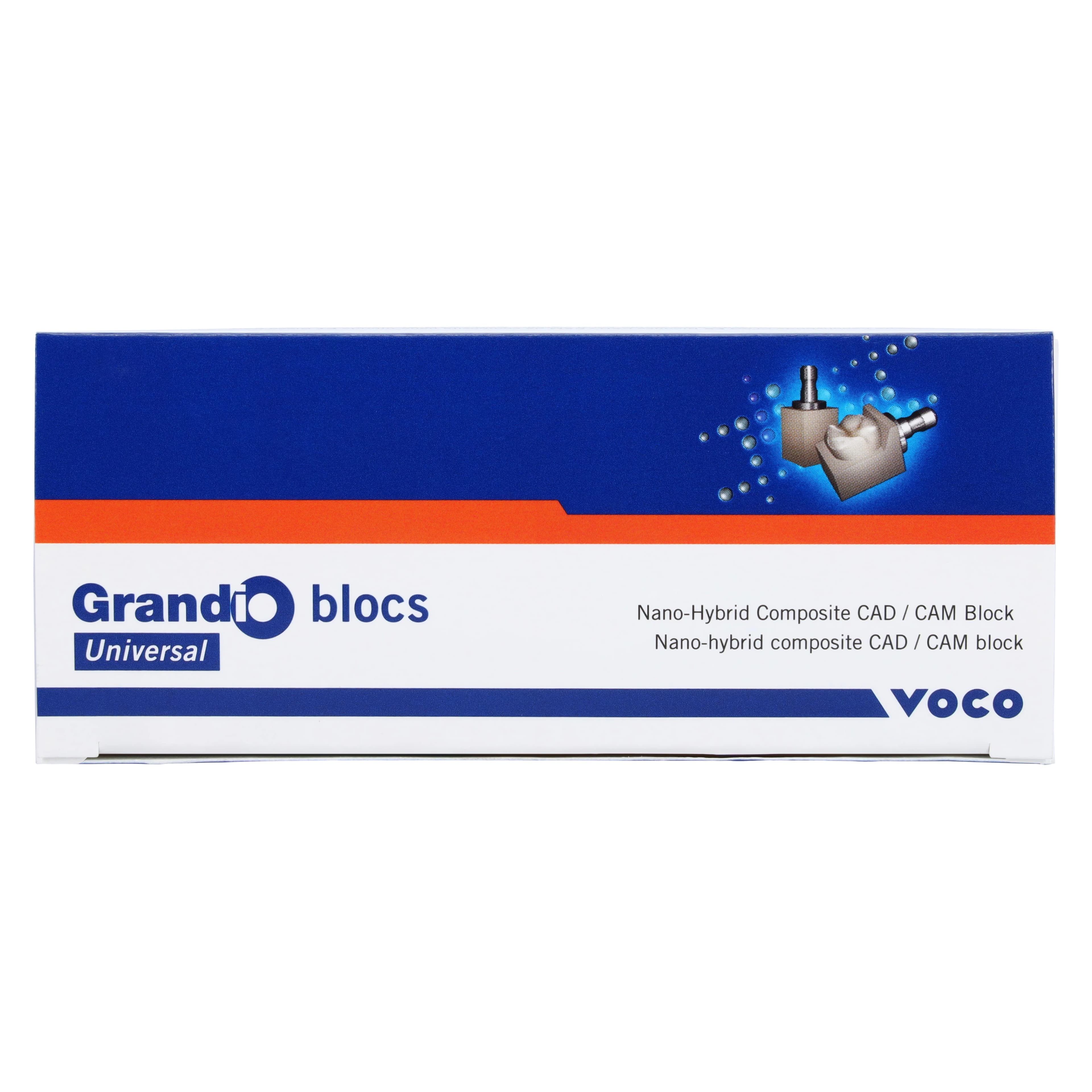 Grandio blocs No. 14L A3 High Translucent CAD/CAM Milling Blocks, Pack of 5 thumbnail 2
