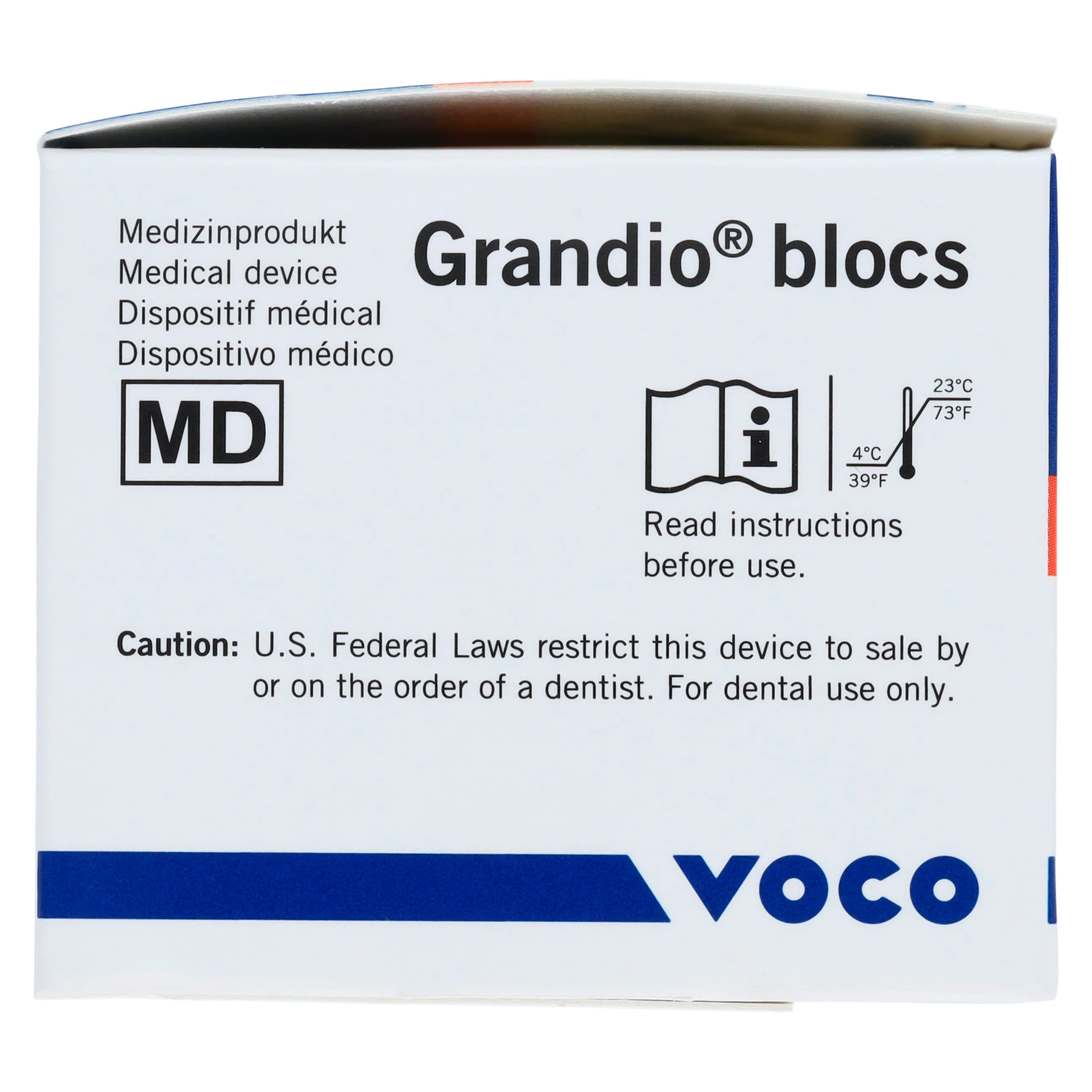 Grandio Blocs Universal Nano-Ceramic Hybrid CAD/CAM Milling Blocks, Low Translucency, Size 14L, Shade BL, 5/Pkg thumbnail 6