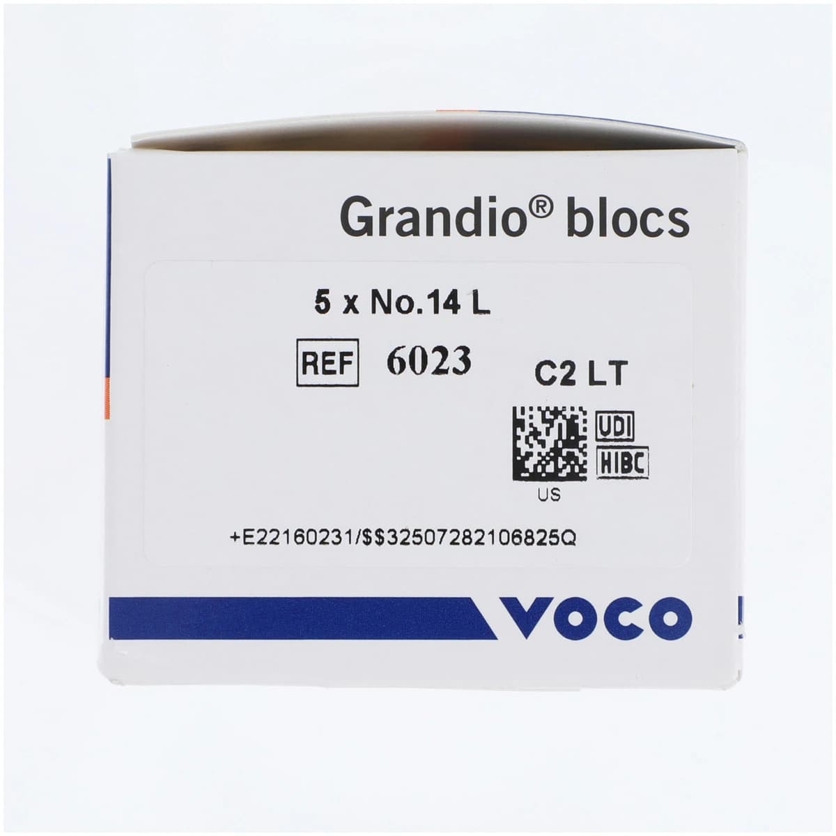 Grandio Blocs Universal Nano-Ceramic Hybrid CAD/CAM Milling Blocks, Low Translucency, Size 14L, Shade C2, 5/Pkg thumbnail 4