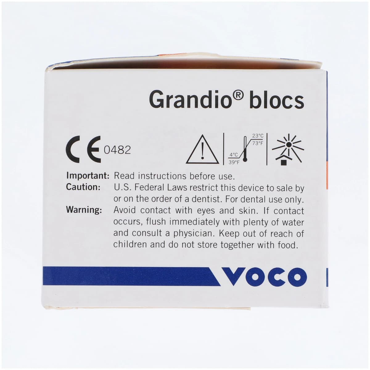 Grandio Blocs Universal Nano-Ceramic Hybrid CAD/CAM Milling Blocks, Low Translucency, Size 12, Shade B1, 5/Pkg thumbnail 2