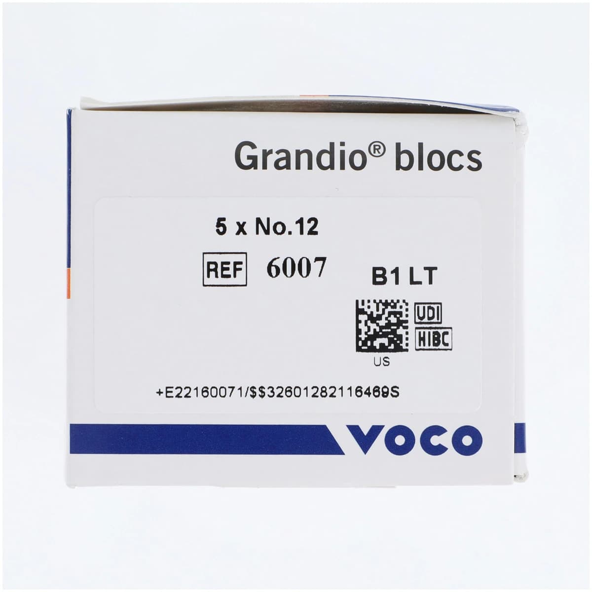 Grandio Blocs Universal Nano-Ceramic Hybrid CAD/CAM Milling Blocks, Low Translucency, Size 12, Shade B1, 5/Pkg thumbnail 4