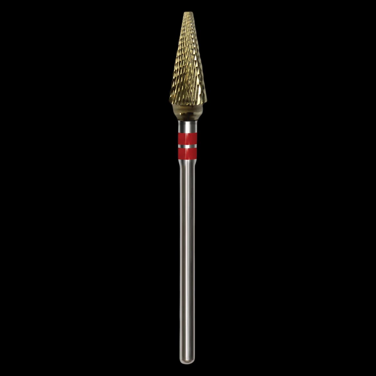 Great White® Lab Series Carbide Burs, EF Series, ISO 187, Cross Cut, Flat-End, 060 Head Diameter, HP Shank, GW257-060 - Great White&reg; Lab Series Carbide Burs - EF Series GW257-060 (ISO 187) - Image 1