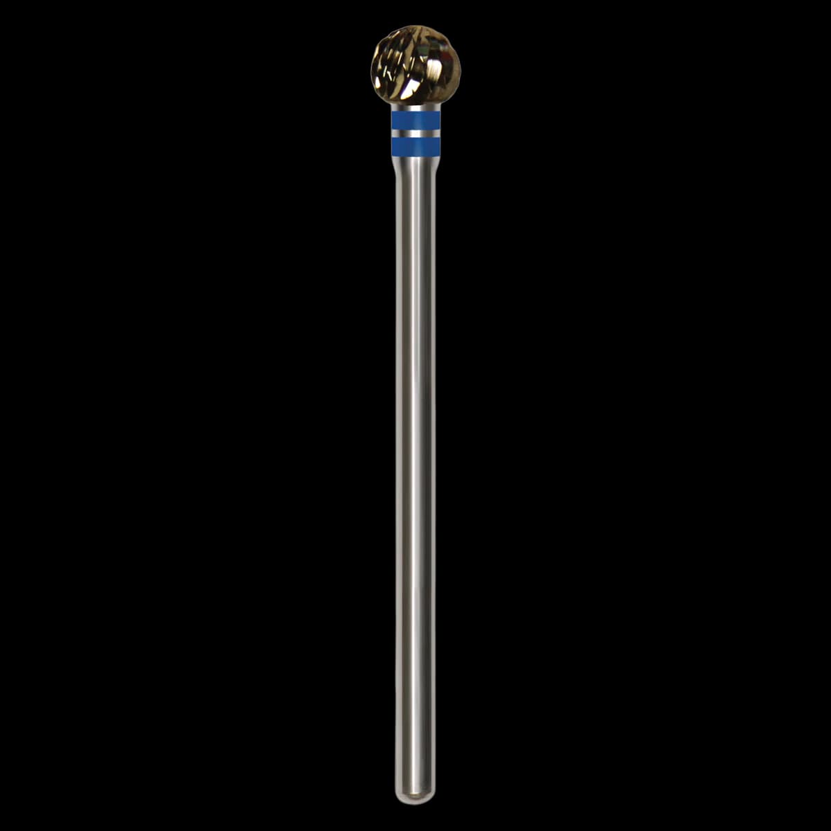 Great White® Lab Series Carbide Burs, E Series, ISO 001, Round Cross Cut, HP Shank, GW71-050E-4 - Great White&reg; Lab Series Carbide Burs - E Series GW71-050 (ISO 001) - Image 1