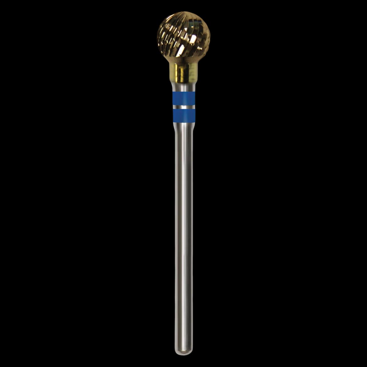 Great White® Lab Series Carbide Burs - E Series GW71-070 (ISO 001), Round Cross Cut, HP Shank, 070 Head Diameter - Great White&reg; Lab Series Carbide Burs - E Series GW71-070 (ISO 001) - Image 1
