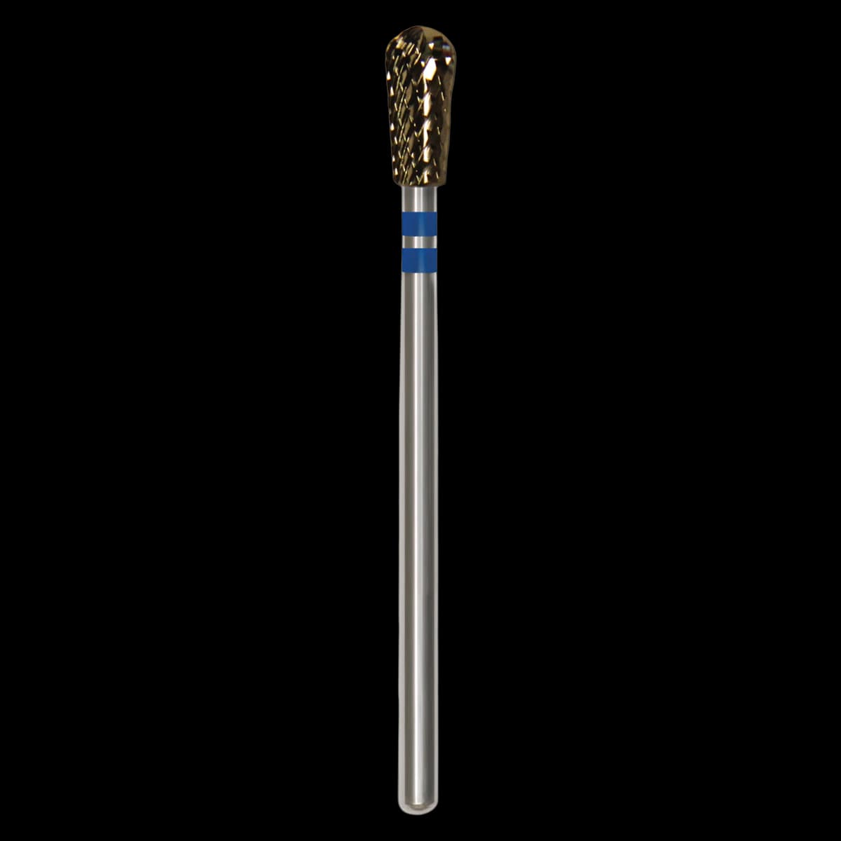 Great White® Lab Series Carbide Burs, E Series, ISO 237, Cross Cut, 040 Head Diameter, HP Shank, GW77-040E-4 - Great White&reg; Lab Series Carbide Burs - E Series GW77-040 (ISO 237) - Image 1