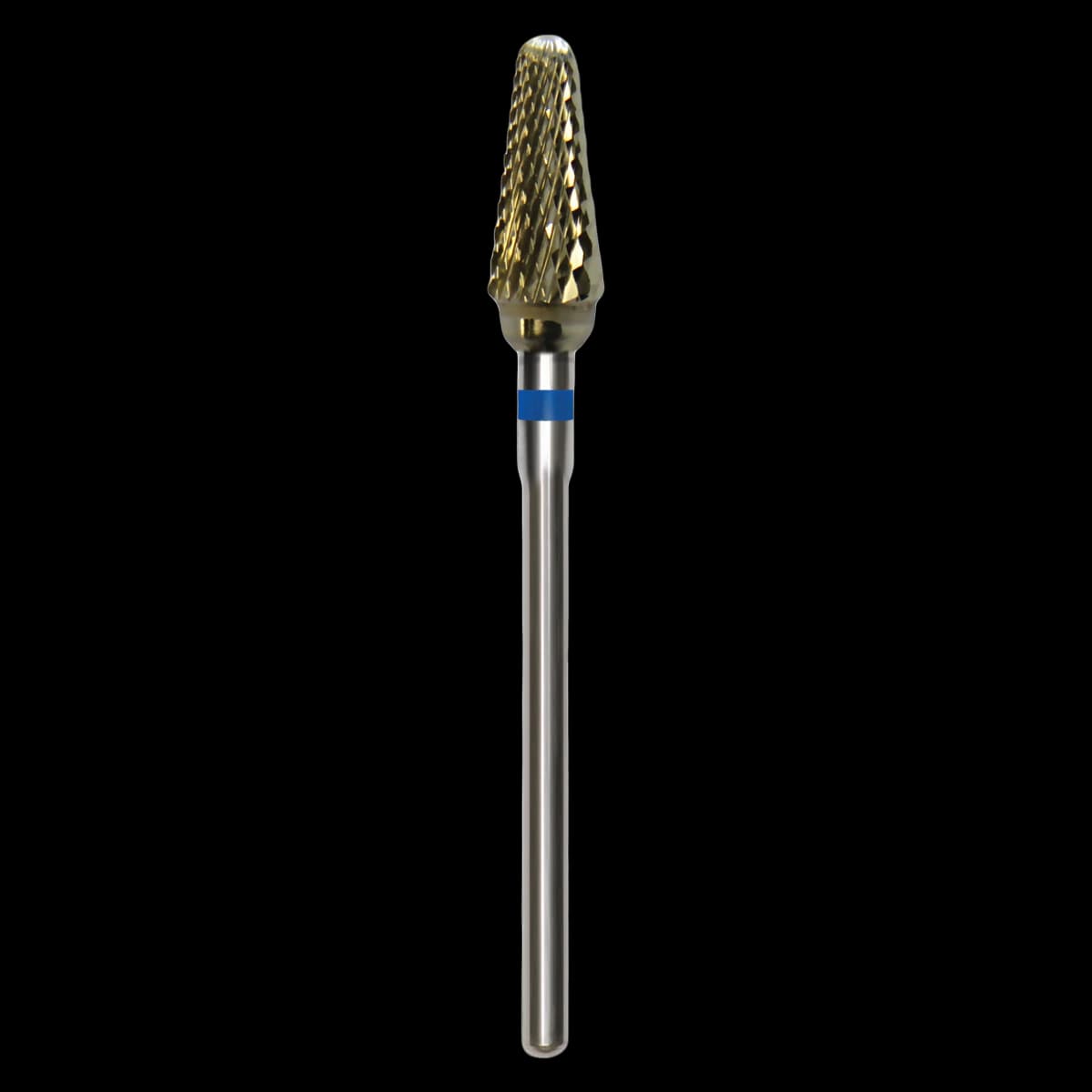 Great White Lab Series Carbide Bur, M Series, ISO 201, HP Shank, Blue Color Band, 14mm Head Length, 0.060 Head Diameter, GW79-060M-4 - Great White&reg; Lab Series Carbide Burs - M Series GW79-060 (ISO 201) - Image 1