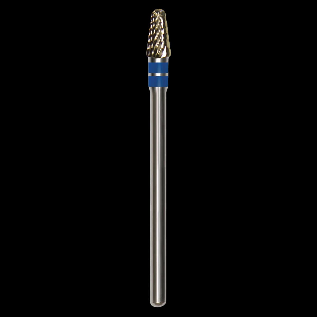 Great White® Lab Series Carbide Bur, E Series, ISO 198, Cross Cut, 040 Head Diameter, HP Shank, GW351-040E-4 - Great White&reg; Lab Series Carbide Burs - E Series GW351-040 (ISO 198) - Image 1