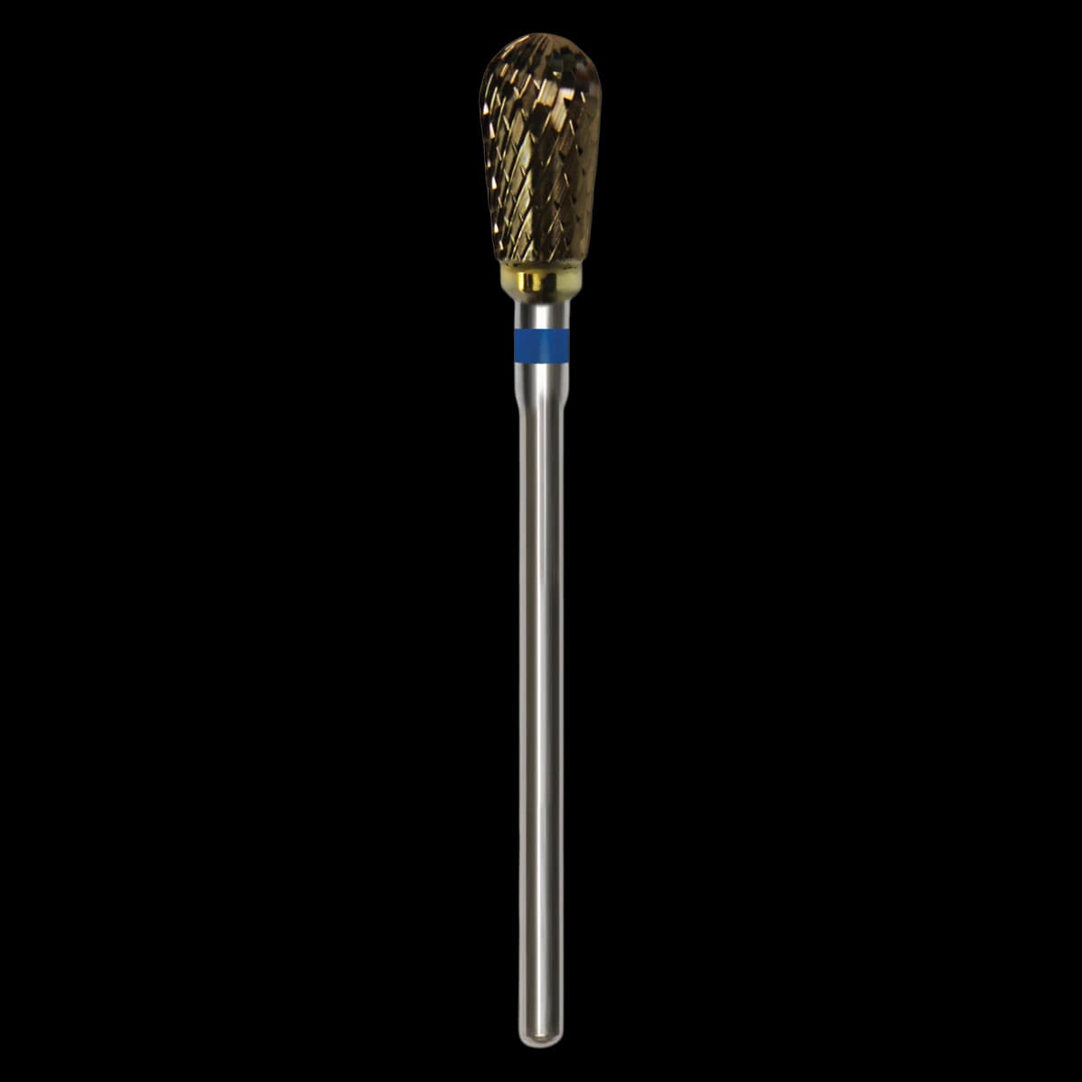 Great White Lab Series Carbide Burs, M Series, ISO 237, Pear Spiral Fluted, #060, HP Shank, GW77-060 - Great White&reg; Lab Series Carbide Burs - M Series GW77-060 (ISO 237) - Image 1