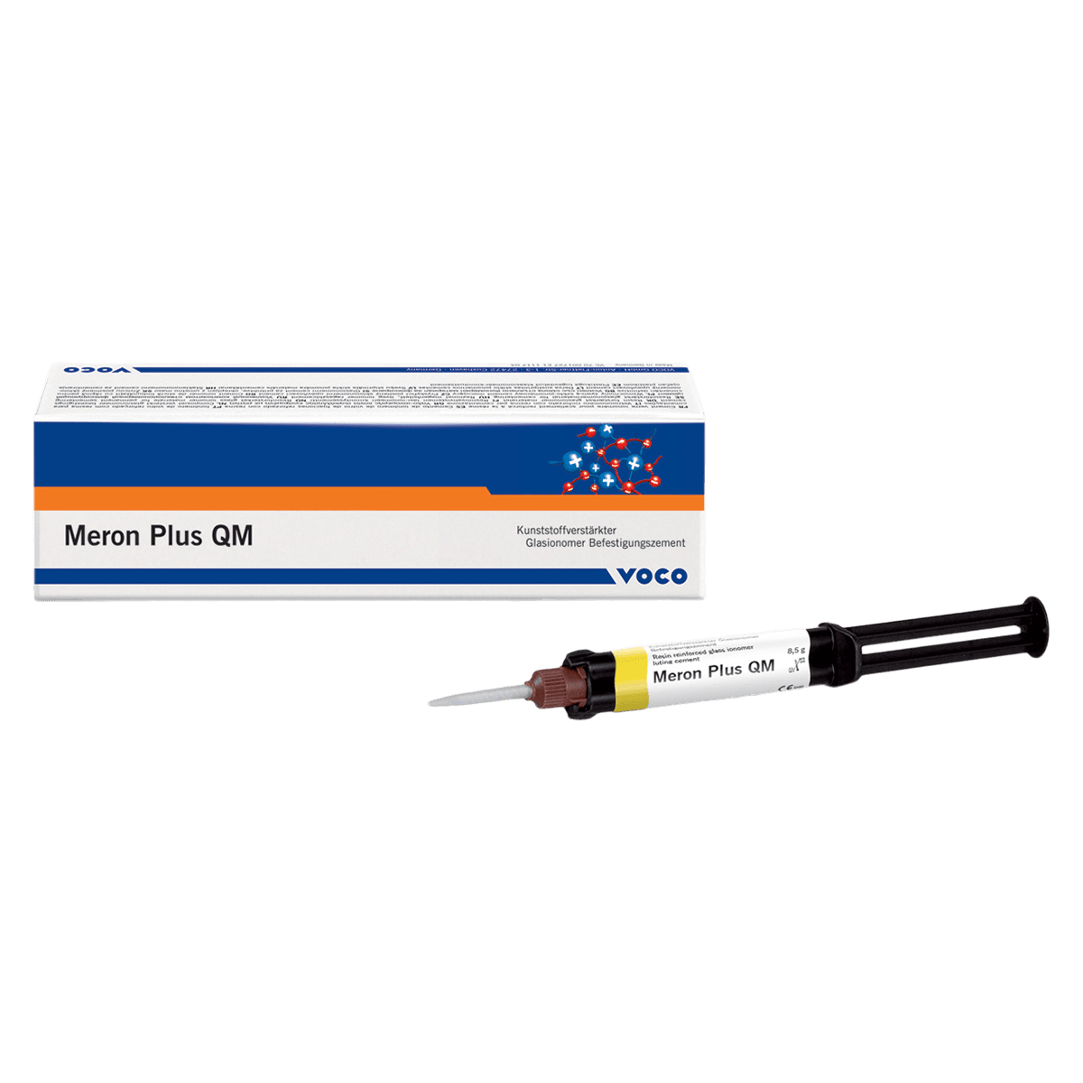 Meron Plus QM Resin-Modified Glass Ionomer Luting Cement, Automix Syringe, 8.5 g, 1/Pack thumbnail 2