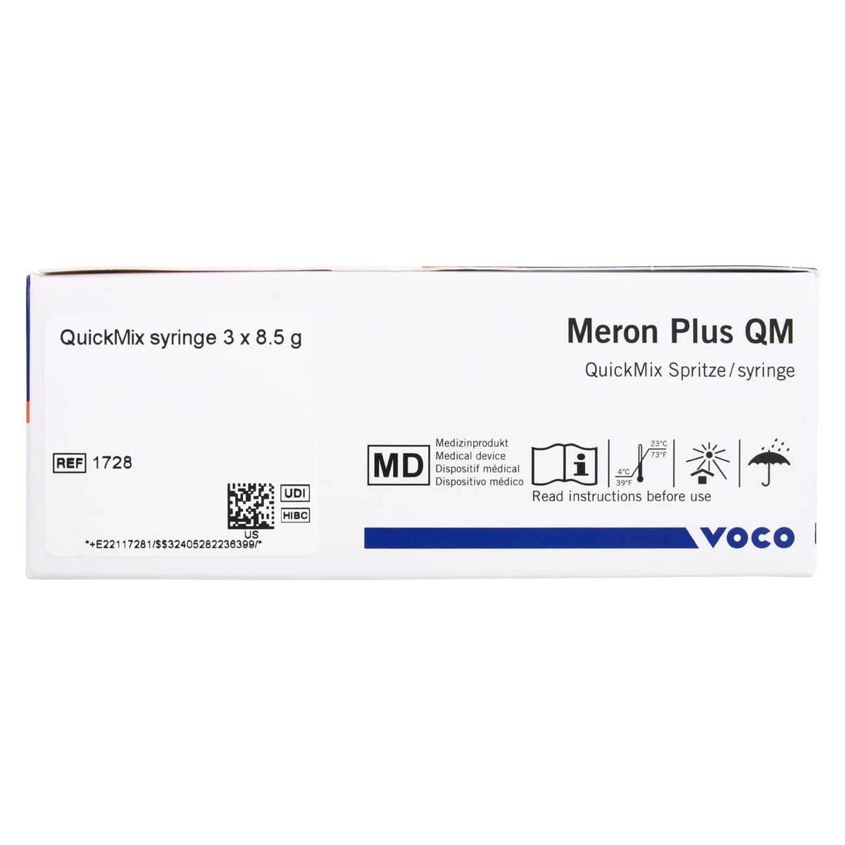 Meron Plus QM Resin Reinforced Glass Ionomer Luting Cement, 8.5 g Syringe, Pack of 3, 1728 thumbnail 10