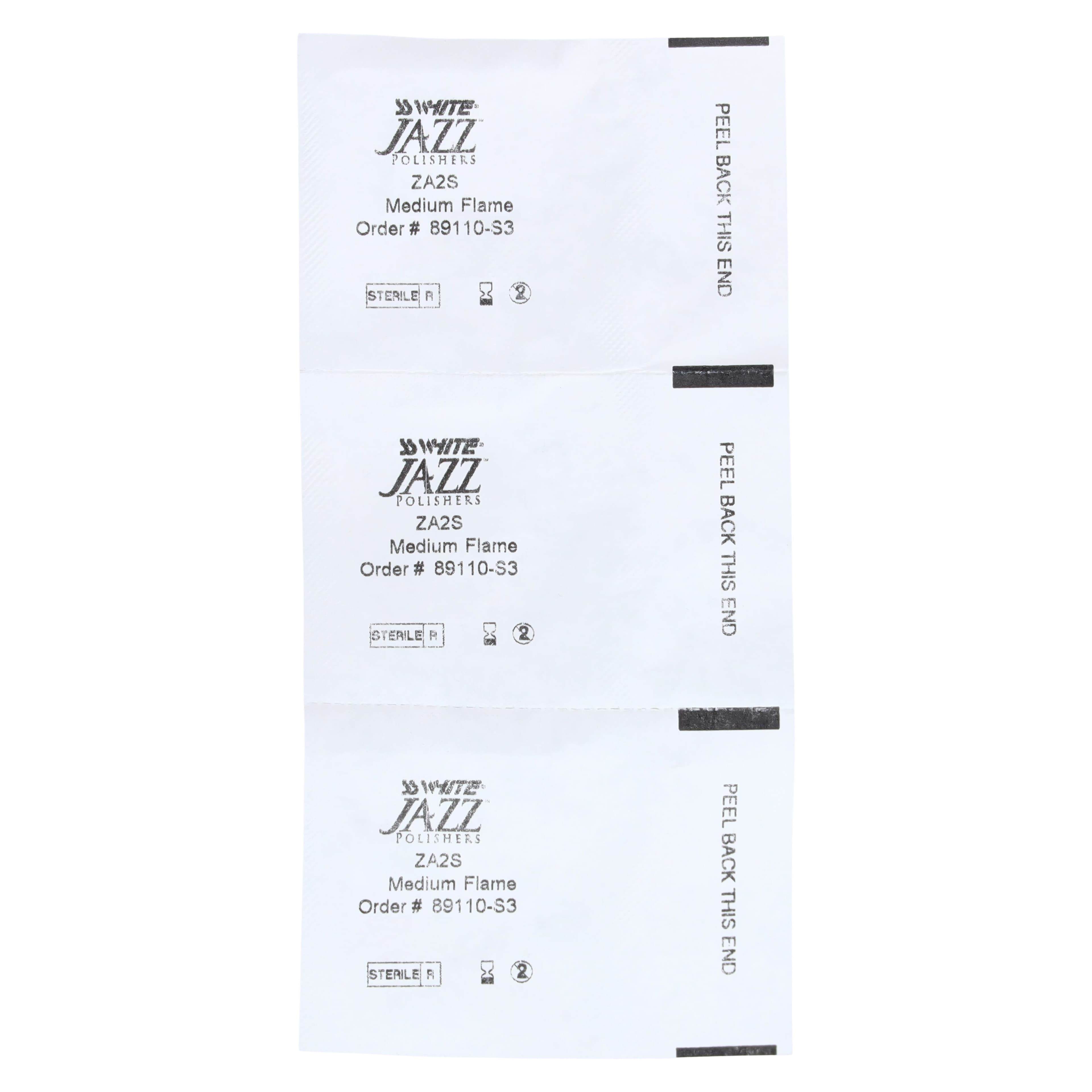 Jazz ZA2S Zirconia-Alumina 2-Step Universal Polishing System, Medium, FG, Flame, Sterile, 3/Pkg, 89110-S3 thumbnail 3