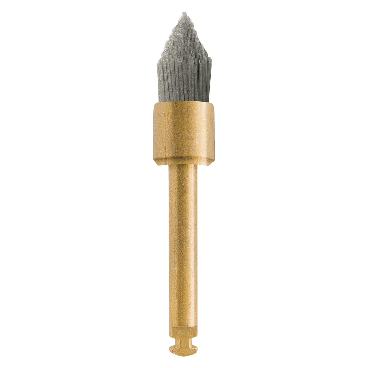 Jazz Pro Brush Polisher PMC2S, Medium Flame/Brush, Diamond Impregnated, RA Latch-Type, 3/Pkg, 89122 thumbnail 2