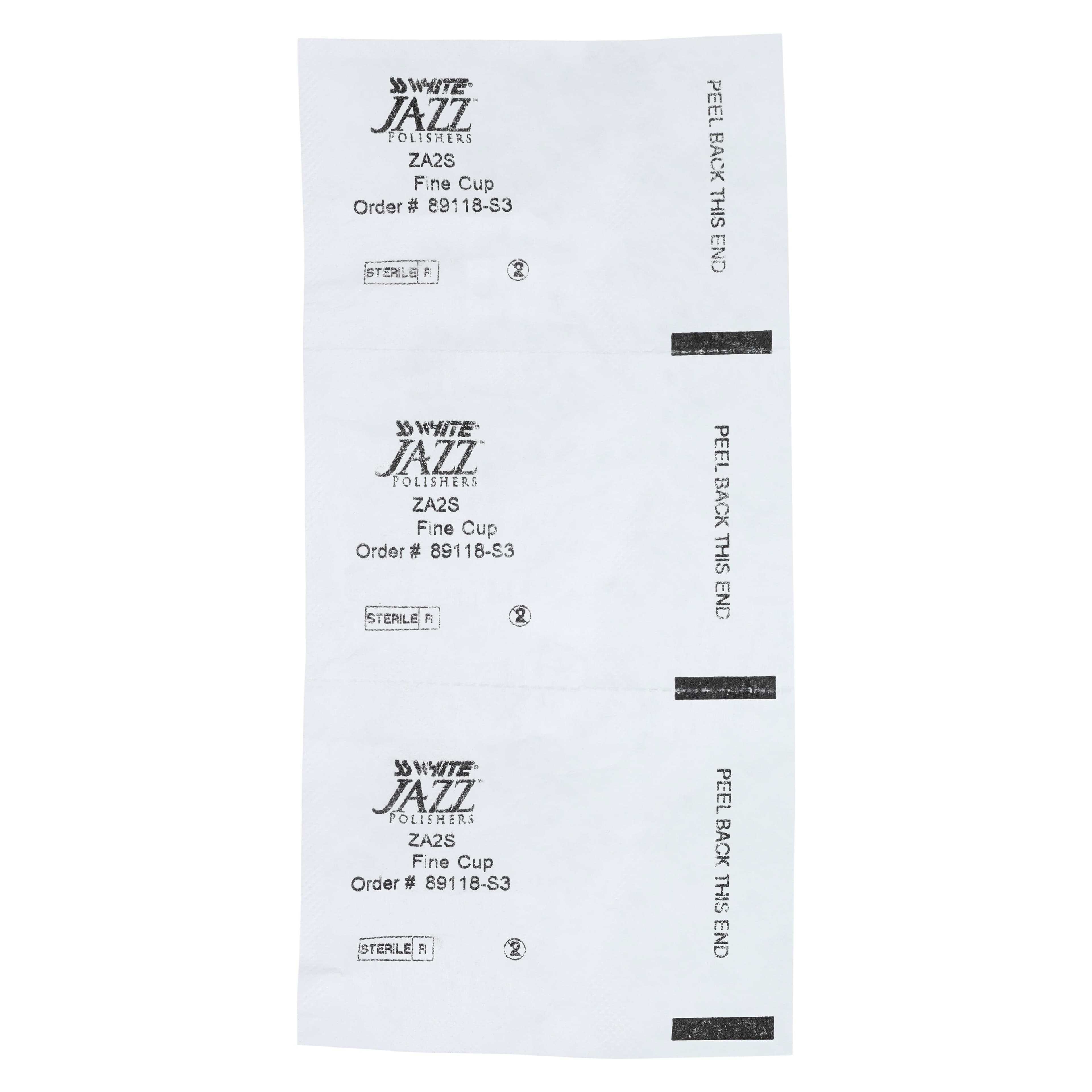 Jazz ZA2S Zirconia-Alumina 2-Step Universal Polishing System, Fine, RA, Cup, Sterile, 3/Pkg, 89118-S3 thumbnail 3