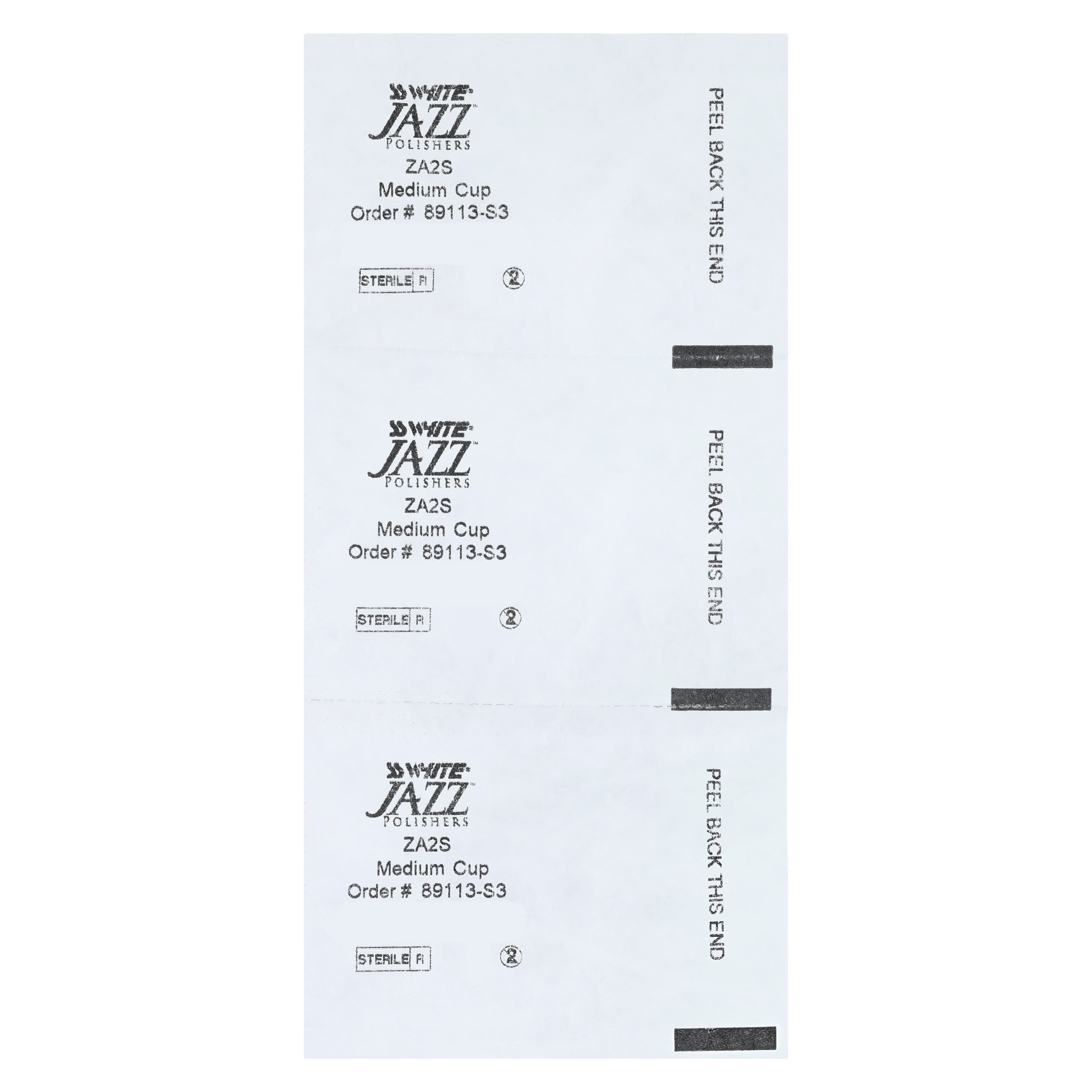 Jazz ZA2S Zirconia-Alumina 2-Step Universal Polishing System, Medium, RA, Cup, Sterile, 3/Pkg, 89113-S3 thumbnail 3