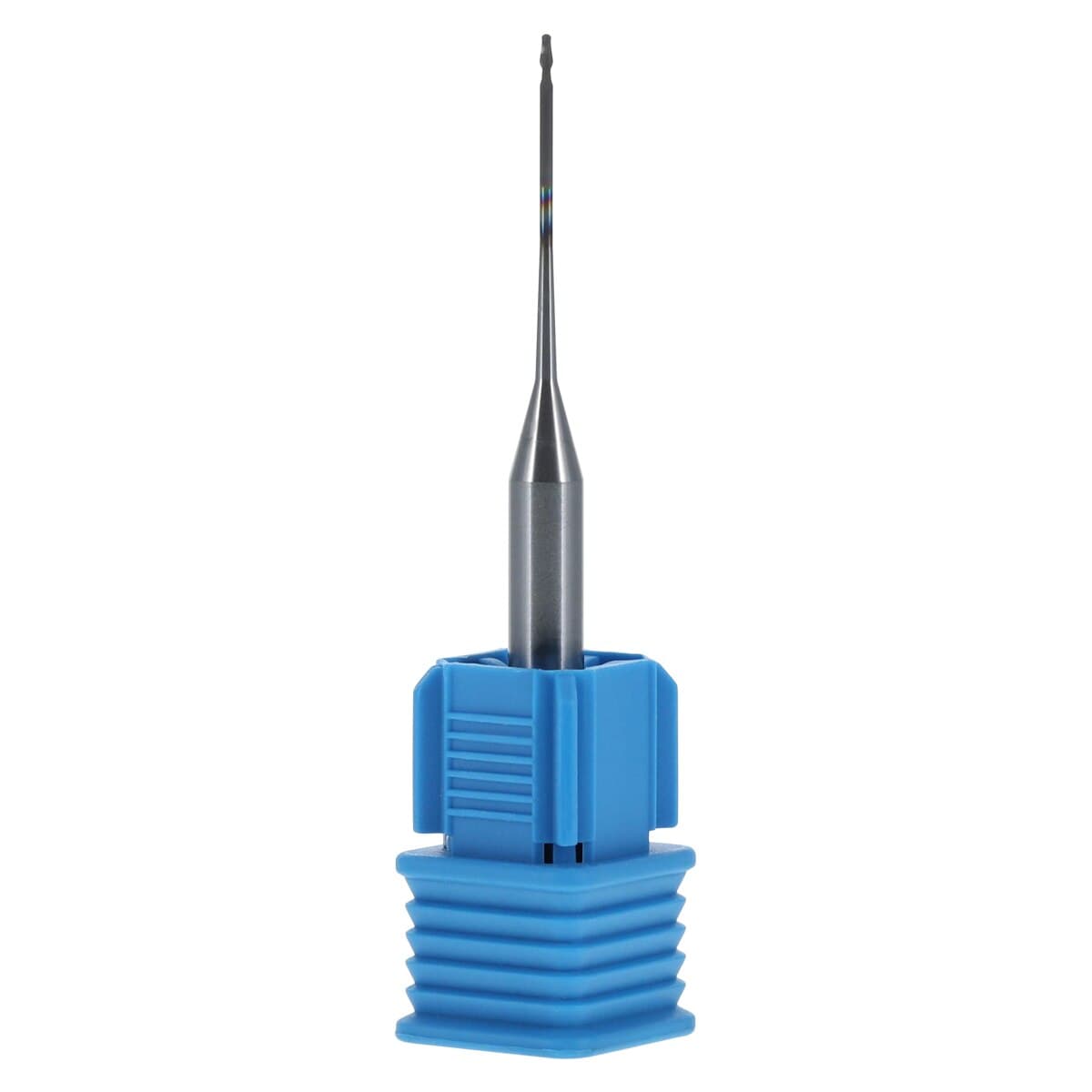DuraDi Diamond Coated CAD/CAM Carbide Bur, 0.8mm Head, 4mm Shank, 2 Flute Ball End, Roland Compatible, SSWROL-084050-20-02 thumbnail 3