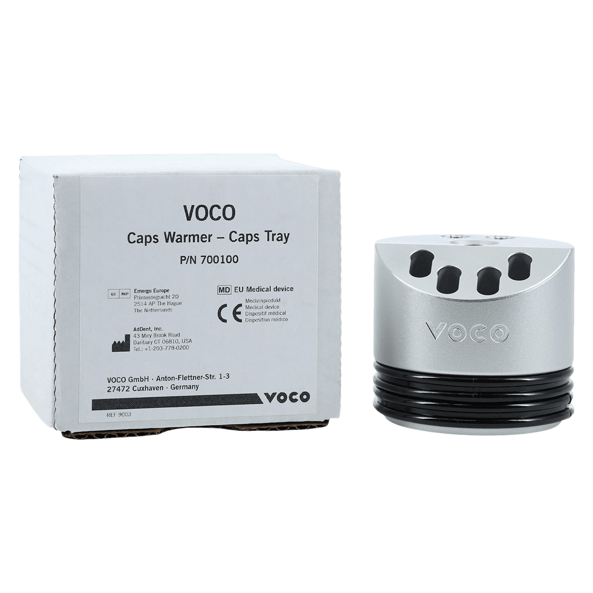 VOCO Caps Warmer Tray for Calset Warmer, VisCalor Composite Caps, No Heating Unit - Caps Warmer Voco Tray To Use With Calset Warmer - No Heating Unit - Image 1