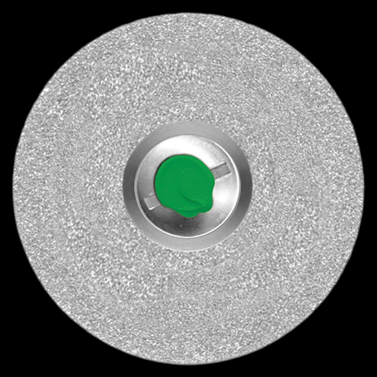 SS White Express Line-H Sintered Diamond Disc, Double Sided, Medium Grit, HP Shank, 393S-190M, 1 Each - 393S-190M Express Line Diamond Disc Sintered Double Sided HP - Image 1