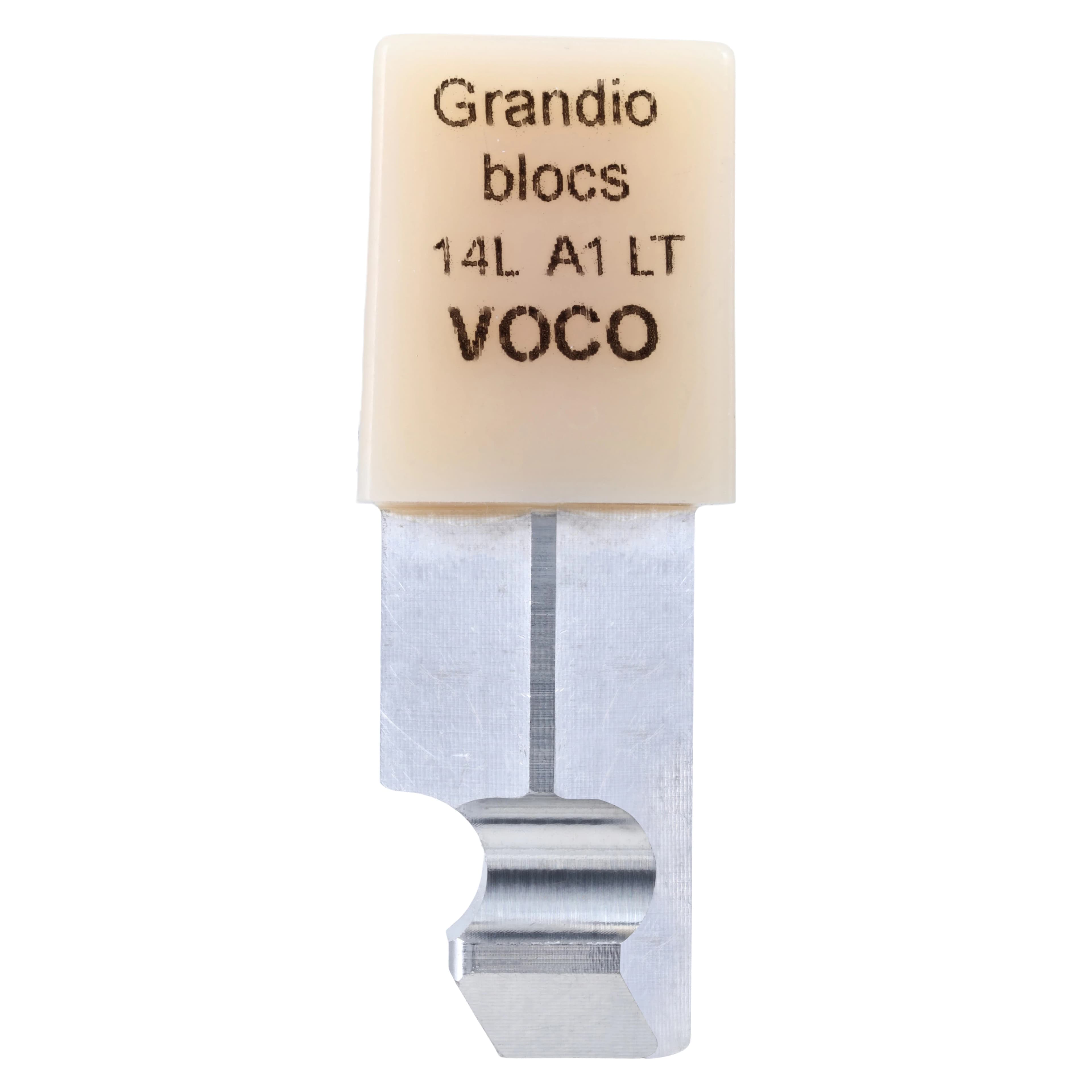 Grandio Blocs PlanMill Nano-Ceramic Hybrid CAD/CAM Blocks, LT (Low Translucency), Size 14L, Shade A1, Pack of 5 - Grandio Blocs Planmill #14L A1 LT Pack of 5 - Image 1