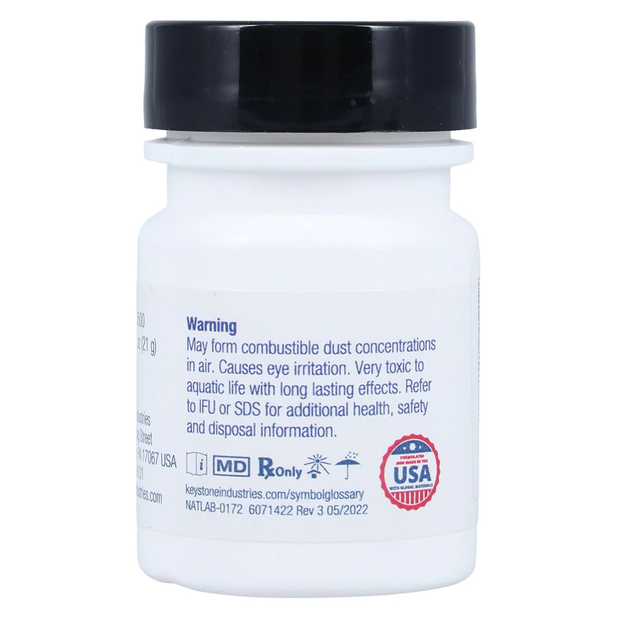 Keystone Mizzy ZOE Cement Kit #4, Powder & Liquid, 21g Powder / 7.5mL Liquid, 1/Pkg, 6070520 thumbnail 4