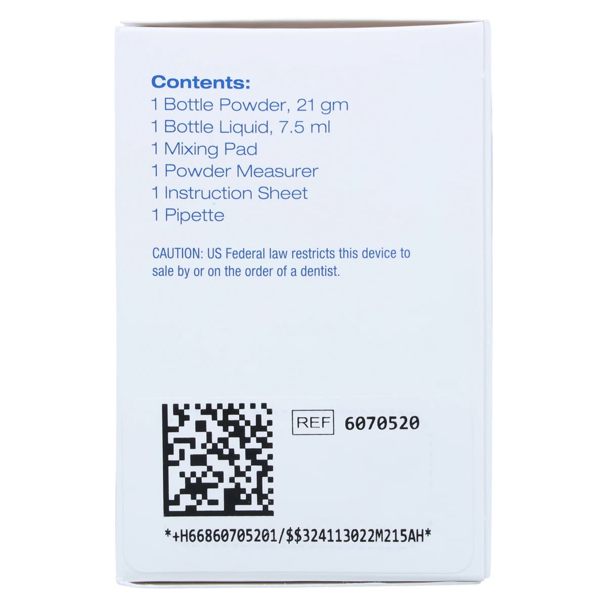 Keystone Mizzy ZOE Cement Kit #4, Powder & Liquid, 21g Powder / 7.5mL Liquid, 1/Pkg, 6070520 thumbnail 13
