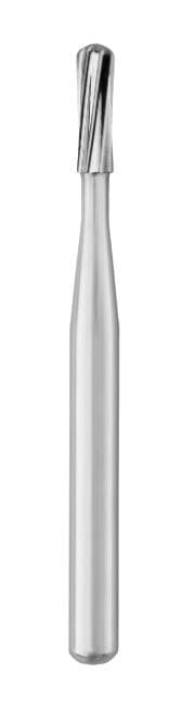 SS White FG #1158 Straight Round End Fissure Carbide Bur, Plain, 1.2 mm Diameter, 3.8 mm Head Length, 100/Pk, 13158 - Standard Operative Carbide Burs, FG, Straight Round End Fissure, # 1158, 100/Pk, 13158 - Image 1