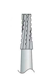 SS White Oral Surgery Carbide Bur, #1703, Cross Cut Fissure, Shank #4 (HP), 2.1 mm Head Diameter, 44.5 mm Length, Sterile, 10/Pk, 30058 - Sterile Oral Surgery Carbide Burs, FGOS, Shank 4, Cross Cut Fissure, # 1703, 2.1 mm, 10/Pk - Image 1