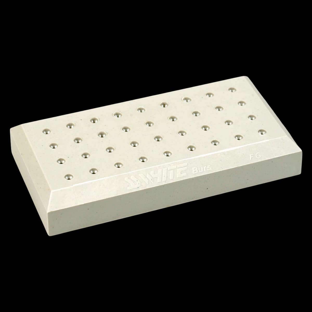 SS White Thermo Bur Block FG, 36-Hole, Autoclavable, 1/Pk, 16392 - Thermo Block FG - Image 1