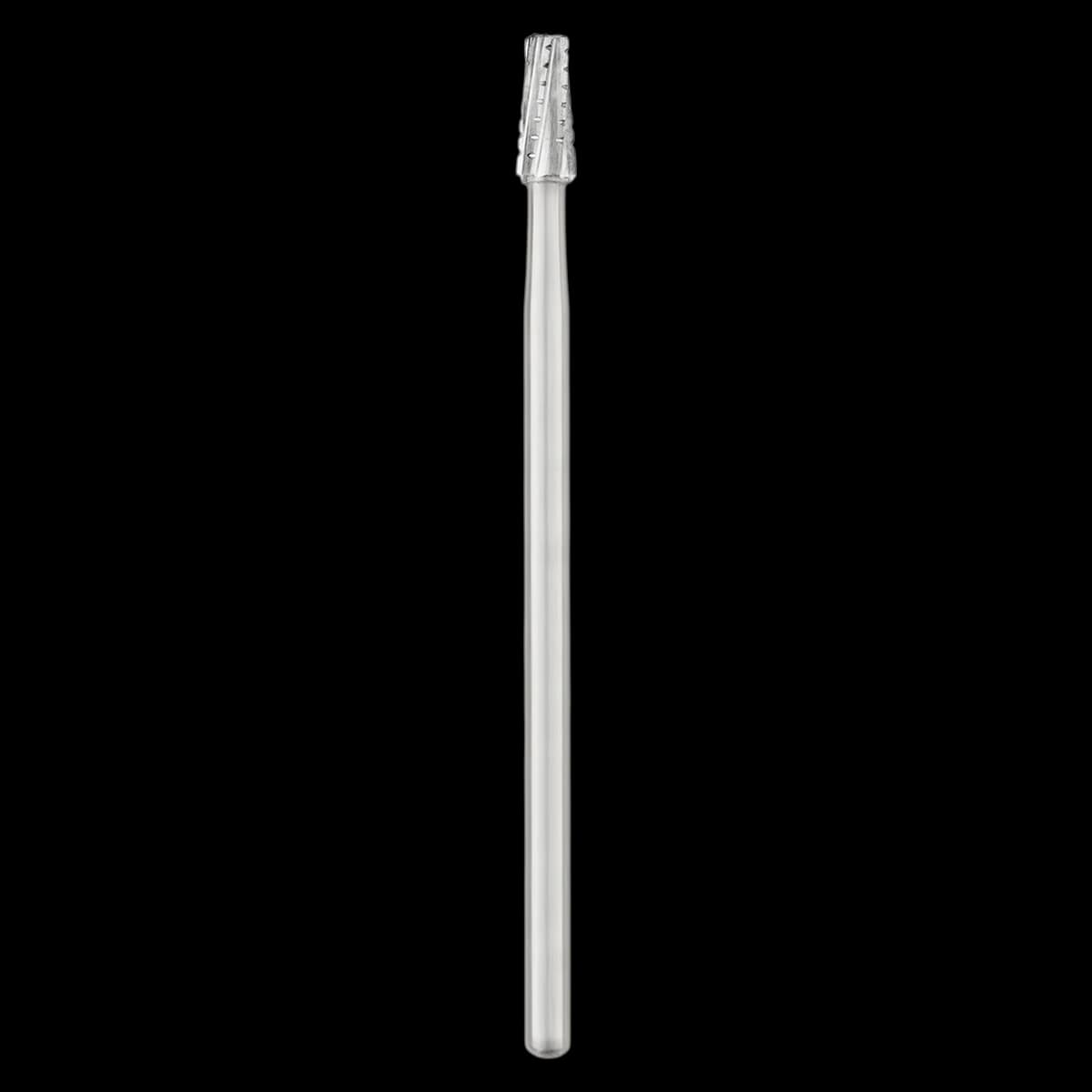 SS White #703L Oral Surgery Carbide Bur, Cross Cut Fissure, HP Shank #5, 2.1 mm Head Diameter, 59 mm Length, Sterile, 10/Pk, 30066 - Sterile Oral Surgery Carbide Burs, FGOS, Shank 5, Cross Cut Fissure, # 703L, 2.1 mm, 10/Pk, 30066 - Image 1