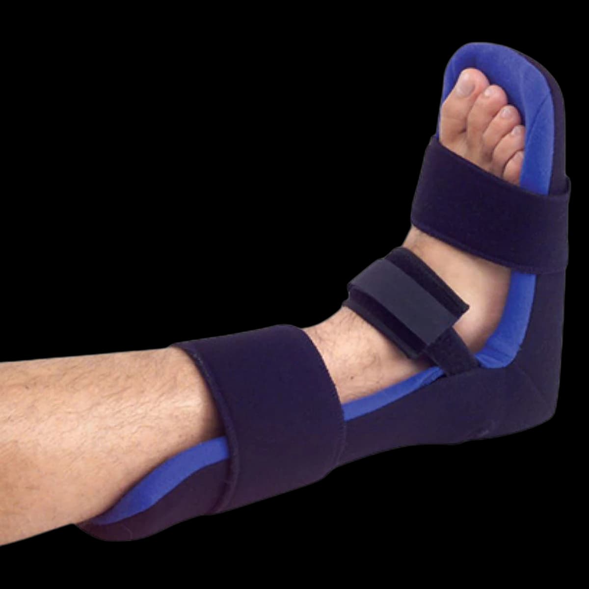 Pro-Tec Athletics Night Splint, Stabilizing Foot Splint, Adult Medium (Men 9-10.5 / Women 9-11), Terrycloth/Polypropylene, Left/Right thumbnail 2