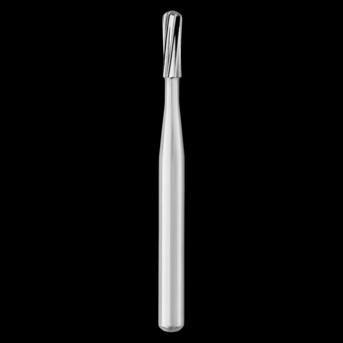 SS White FG Carbide Bur #1158, Straight Round End Fissure, Plain, 1.2 mm Diameter, 3.8 mm Length, 10/Pk, 17709 - Standard Operative Carbide Burs, FG, Straight Round End Fissure, # 1158, 10/Pk, 17709 - Image 1
