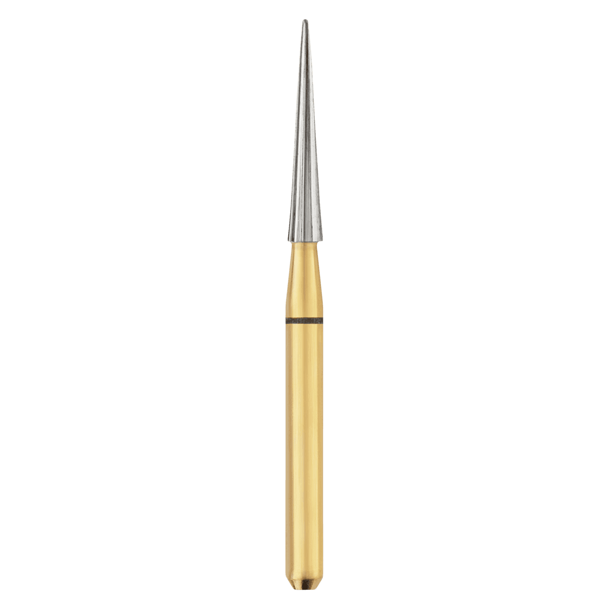 SS White Safe End Series SE9-10 Carbide Trimming & Finishing Bur, 10-Blade, Friction Grip, 9 mm Head Length, 1.4 mm Head Diameter, 5/Pk, 16010-5 - Safe End 5 Pack Precision Finishing 10 Blade Carbide FG Burs - Image 1