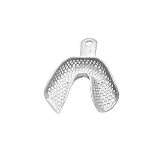 US Elite Stainless Steel Perforated Impression Tray, Lower #2 Large, 1 Each thumbnail 2