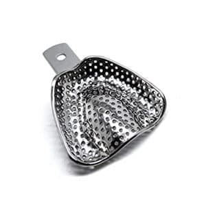 US Elite Stainless Steel Perforated Impression Tray, Upper #2 Large, Each thumbnail 2