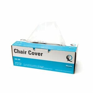 Quala Chair Cover, 27.5 x 24 inches, Box of 225 - QUALA CHAIR COVER 27.5 X 24 BOX 225 - Image 1