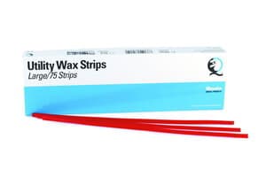 Quala Utility Wax Strips, Small, White, 144/Pk - White Small Utility Wax Strips (144) - Image 1
