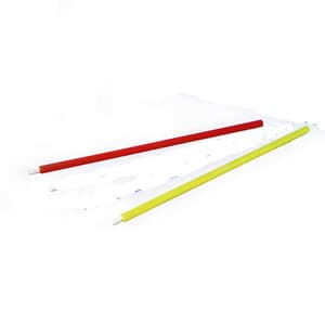 Quala Disposable Applicator Tips, Fine, Pink/Yellow, Box of 400 - QUALA FINE DISP. APPLICATOR TIPS PINK/YEL. BX400 - Image 1