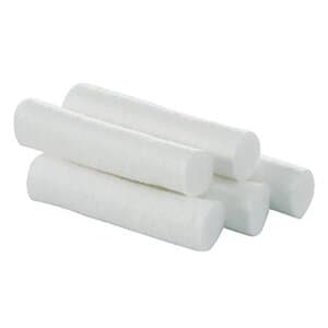 Quala Cotton Rolls #2 Medium, 1-1/2" x 3/8", Non-Sterile, 2000/Box - QUALA COTTON ROLLS DNCA - Image 1