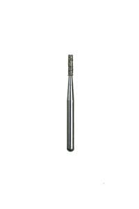 Quala Single-Use Diamond Bur, Flat End Cylinder, Coarse Grit, FG #835-010, 25/Pkg - Quala Single-Use Diamonds - Coarse - 835-010 - Image 1