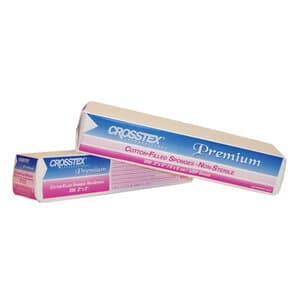 Crosstex Premium Sterile Cotton-Filled Exodontia Sponges, 2" x 2", 4-Ply, 5000/Case, ESCC thumbnail 7