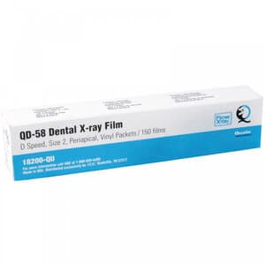 Quala D-Speed Intraoral Dental X-Ray Film, Size 2 (Adult), 150/Pk - D Speed Size 2 Film (150) - Adult - Image 1
