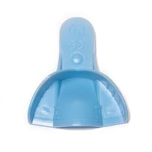 Quala #9 Disposable Non-Perforated Upper Anterior Plastic Impression Tray, 12/Pk (QIT9ANTUP-NP) thumbnail 2
