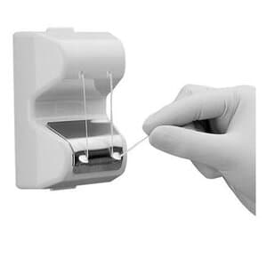 Floss-fix Clinical Series Floss Dispenser, White, Wall-Mountable, 4"H x 3"W x 2"D, C-2670W thumbnail 11