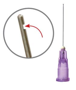 Advance Probe Irrigating Tips, 30 Gauge, Purple, Pack of 100 - ADVANCE PROBE IRRIGATING TIPS PURPLE 30GA PK100 - Image 1