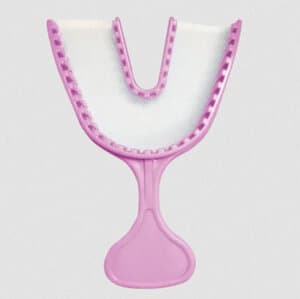 Advance Premium 3 Way Impression Bite Trays, Full Arch, Pink, Box of 30 - ADVANCE BITE TRAYS FULL ARCH BOX/30 PINK - Image 1