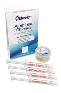 Advance Hemostatic Gel, 25% Aluminum Chloride, Clear, 1.2 mL Syringe, Pack of 4 - ADVANCE ALUMINUM CHLORIDE GEL PK4 1.2ML CLEAR - Image 1