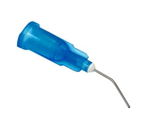 Advance Pre-Bent Dispensing Tips, Blue, 25 Gauge, Bag of 100 - ADVANCE PRE-BENT DISP TIPS BLUE 25GA BAG/100 - Image 1