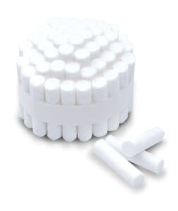 Advance BASIC Cotton Rolls #2 Medium, 1.5" x 3/8", Nonsterile, 2000/Pkg - ADVANCE BASIC COTTON ROLL CS 2000 - Image 1