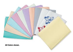 Advance Econoback 3-Ply Towels, 19" x 13", Green, Case of 500 - ADVANCE ECONOBACK TOWELS GREEN CS 500 3-PLY - Image 1
