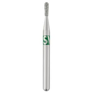 Advance™ Disposable Diamonds FG Short, Flat End Cylinder 835S-010, Coarse, Sterile, Pkg/25 - DISP DIAMONDS STERILE 835S-010C FLT END CYL SHT PK25 - Image 1